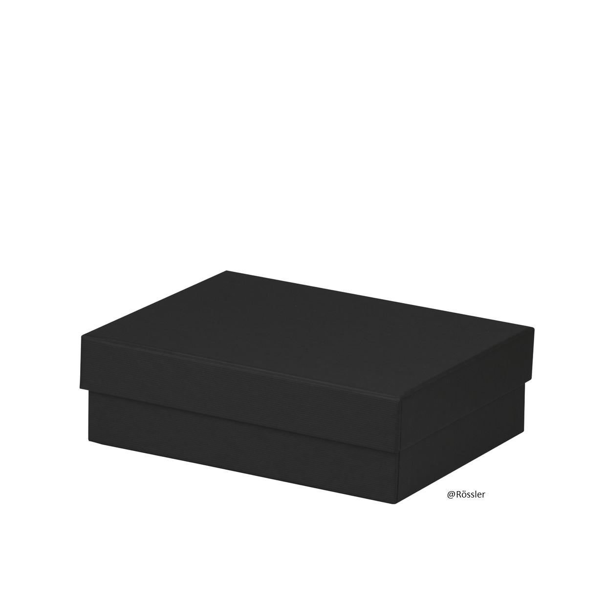 Geschenkschachtel 140x190x60 mm Schwarz